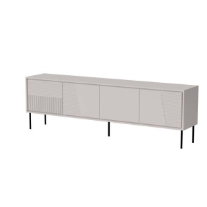 COMODA TV, CAMA-ABI-RTV 200CM, DIVERSE NUANTE , DIN PLACI LAMINATE SI MDF, DESIGN MODERN - Img 8