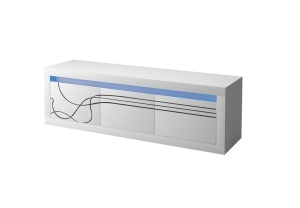COMODA TV + RAFT LINO RTV LRTV165 + PÓŁKA P150 DESIGN MODERN PSK