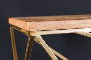 CONSOLA, DIAMOND, 120CM, BLAT DIN LEMN DE MANGO SI METAL, ARTIM GROUP SELECTION - Img 2