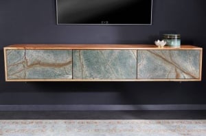 CORP SUSPENDAT TV, MOUNTAIN SOUL 160CM, LEMN DE SALCAM SI FURNIR DE PIATRA, ARTIM GROUP SELECTION