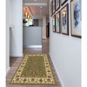 Covor 67x120 cm, verde/amestec de culori/model oriental, KENDRA TIP 2, 0000206716 - Img 8