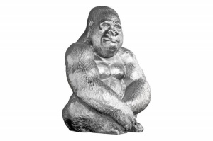 DECORATIUNE GORILLA, 40CM, METAL, COD 43195, DESIGN RETRO - Img 6