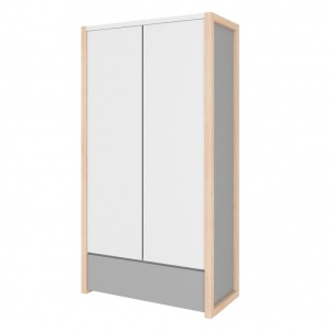 DULAP CU DOUA USI PENTRU CAMERA BEBELUSI PINETTE DESIGN SCANDINAV BA - Img 3