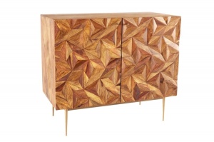 DULAP CU MODELE 3D, 90CM, DIN LEMN SI METAL, REALIZAT MANUAL, ARTIM GROUP SELECTION - Img 7