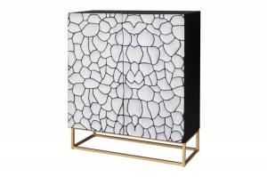DULAP LIVING 120CM, VULCANO, LEMN DE MANGO SI CADRUL DIN METAL, ARTIM GROUP COLLECTION - Img 4