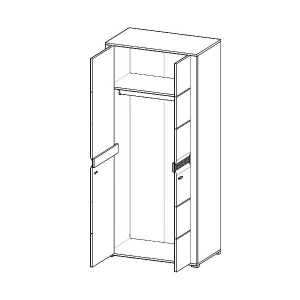 DULAP LIVING CAMPARI CSZ90 DESIGN SCANDINAV PSK - Img 2