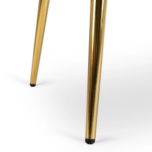 FOTOLIU, ARTIM MEBLE, REALIZAT DIN MATERIAL BOUCLE CREM SI METAL, STIL MODERN - Img 6