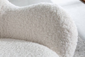 FOTOLIU BALANSOAR, SCANDINAVIA ALB, MATERIAL BOUCLE, STIL MODERN, ARTIM GROUP SELECTION - Img 5