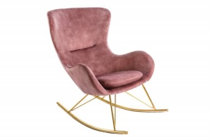FOTOLIU BALANSOAR, SCANDINAVIA, DIN METAL SI CATIFEA ROZ/PUDRA, DESIGN MODERN, ARTIM GROUP SELECTION