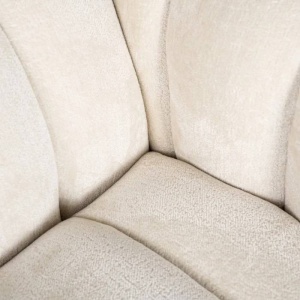 FOTOLIU CONFORTABIL BEAUDY, ALB/NEGRU, TAPITERIE CHENILLE SI PICIOARE DIN LEMN, STIL MODERN, RICHMOND INTERIORS - Img 2