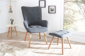 FOTOLIU CU TABURET DESIGN NORDIC, SCANDINAVIA, COD 37886