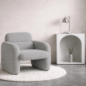 FOTOLIU DEOSEBIT, ARTIM MEBLE, REALIZAT DIN MATERIAL TEXTIL BOUCLE, STIL MODERN