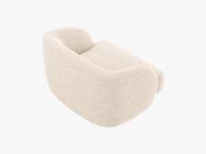 FOTOLIU MILEY, 103 CM, BEJ DESCHIS 23, TAPITERIE CHENILLE, DESIGN DEOSEBIT - Img 3