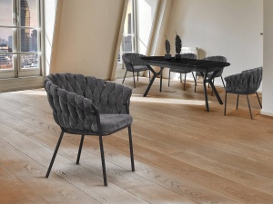 FOTOLIU MODERN, MAGMA 887508, NEGRU/GRI INCHIS, TEXTIL SI METAL, STIL MODERN