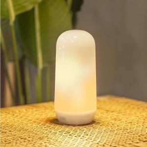 LAMPA DE MASA CANDY, CU EFECT DE FLACARA, BATERIE IN&OUT, CU TELECOMANDA - Img 2