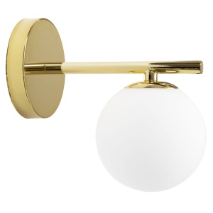 Lampă de perete sticlă Aurie APP684-1W