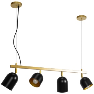 Lampă de tavan APP1031-4CP Black - Img 2