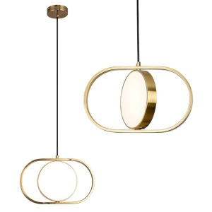 Lampa LED APP1555-CP Gold
