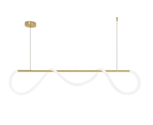 Lampa LED APP854-CP Long Gold