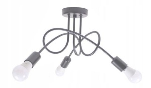Lampa Paradise 3 Grey
