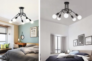 Lampa Paradise 5 Black 392252 - Img 2