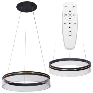 Lampă suspendată APP1191-CP 40cm Black
