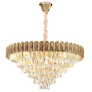 Lampă suspendată Cristal G061-CP 80CM GOLD