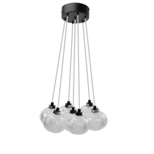 Lampă suspendată MS020-7CP Black