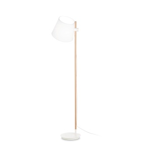 LAMPADAR AXEL PT1, ALB, DIN LEMN, STIL MODERN