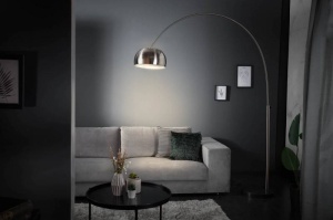 LAMPADAR BIG BOW CROM/NEGRU 170/210 CM COD 21068 DESIGN MODERN