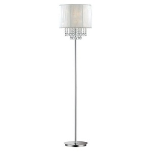 LAMPADAR CU CRISTALE OPERA PT1 ALB STIL MODERN IDEAL LUX
