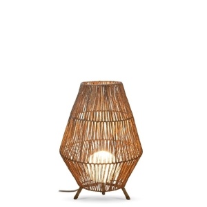 LAMPADAR DECORATIV SISINE 70, CABLE IN&OUT, CONFECTIONAT DIN IUTA NATURALA - Img 2