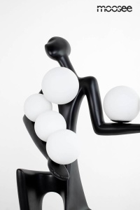 LAMPADAR EXCLUSIVIST 171CM, HUMAN DREAMER, FIBRA DE STICLA SI ABAJUR DE STICLA - Img 3