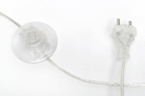 LAMPADAR QUEEN 26, ALB, DIN ALUMINIU SI PLASTIC, STIL MODERN, B2 - Img 6