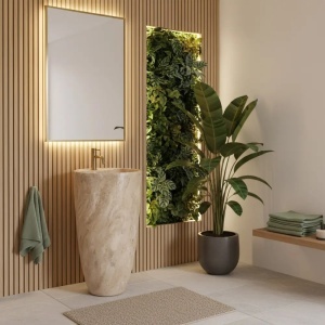 LAVOAR FREESTANDING ANYA SAVANA MATT, 83 CM, DIN CERAMICA, CALITATE SUPERIOARA