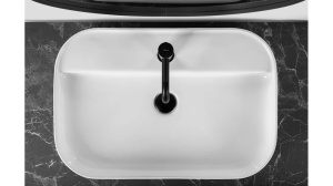 LAVOAR REA VERONA, ALB, 65 CM, DIN CERAMICA, CALITATE SUPERIOARA - Img 4