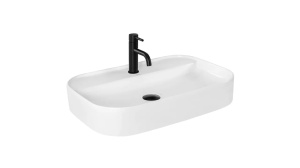 LAVOAR REA VERONA, ALB, 65 CM, DIN CERAMICA, CALITATE SUPERIOARA - Img 5