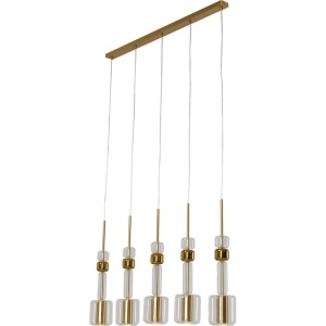 LUSTRA CANDY BAR 103 AURIE, CONFECTIONATA DIN STICLA SI METAL, STIL MODERN - Img 3