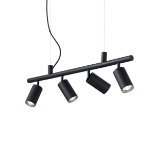 LUSTRA DYNAMITE SP4, NEGRU, DIN METAL, STIL MODERN
