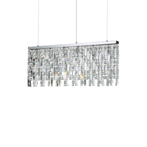 LUSTRA ELISIR SP6 CROMO STIL MODERN IDEAL LUX