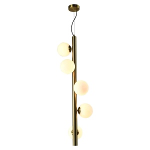 LUSTRA ELORIE 214480, CONFECTIONATA DIN METAL SI STICLA, ALAMA ANTICHIZATA, STIL MODERN