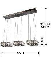 LUSTRA LED DIVA 854416 DESIGN MODERN SCHULLER - Img 3