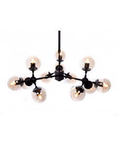 LUSTRA MODERNA, ZODIAK W12, DIN STICLA SI METAL, DESIGN DEOSEBIT - Img 3