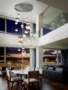 LUSTRA/PLAFONIERA LED SPHERE 793960G - DESIGN MODERN - SCHULLER