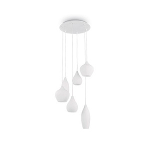 LUSTRA SOFT SP6, ALB, DIN STICLA, STIL MODERN