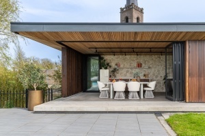 MASA DE LUAT MASA PENTRU EXTERIOR SENZA, REALIZATA DIN ALUMINIU, CULOARE BEJ DESCHIS, DESIGN DEOSEBIT, RICHMOND INTERIORS - Img 7