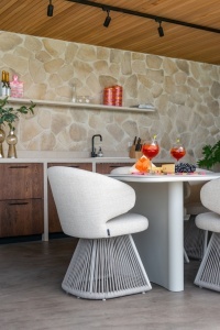 MASA DE LUAT MASA PENTRU EXTERIOR SENZA, REALIZATA DIN ALUMINIU, CULOARE BEJ DESCHIS, DESIGN DEOSEBIT, RICHMOND INTERIORS - Img 8