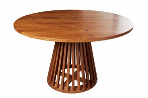 MASA DE SUFRAGERIE ROTUNDA 130CM, MAISON JADE, DIN LEMN MASIV DE SALCAM, ARTIM GROUP SELECTION - Img 5