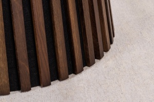 MASA DE SUFRAGERIE ROTUNDA, 140CM, NUC, MDF SI FURNIR, ARTIM GROUP SELECTION - Img 6