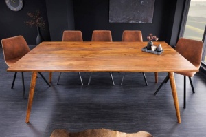 MASA DINING DIN LEMN MASIV, MOSAICO/MYSTIC 200CM, COD 38413, DESIGN SCANDINAV - Img 3